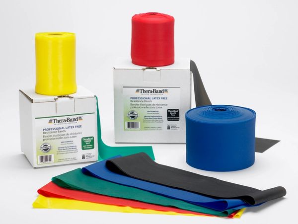 TheraBand™ Latex-Free Resistance Bands 50 yd