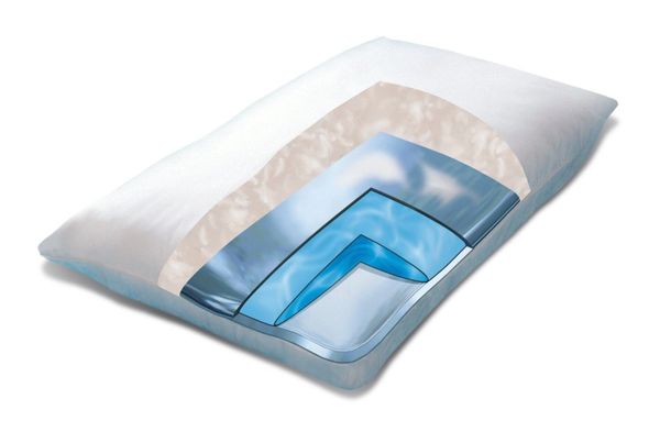 Water pillow by outlet mediflow