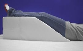 Vinyl Covered Knee Pillow Wedge Bolster