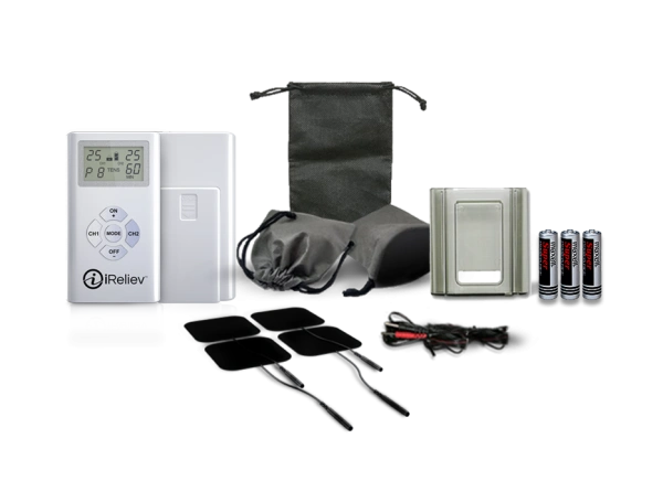 TENS Unit + EMS System - Combination Dual Channel Electrotherapy + Strength  and Recovery System from iReliev