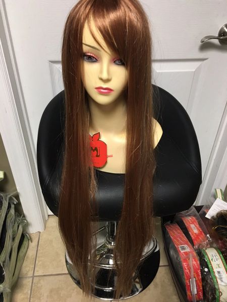 Professional Quality Extra Long Wig 35 In Strawberry Blonde
