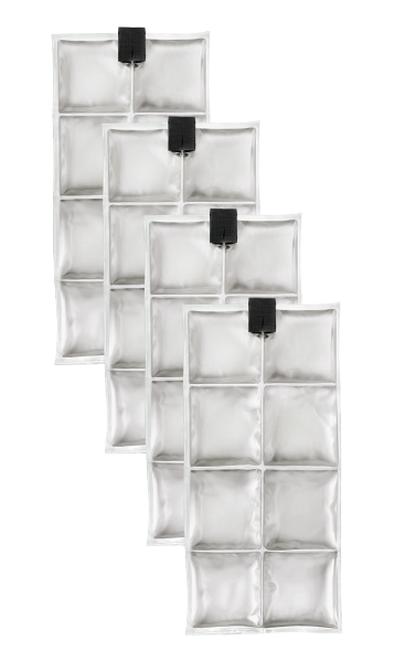 Inuteq Coolpac 24℃ (8 cells Transparent) - set of 4 inserts