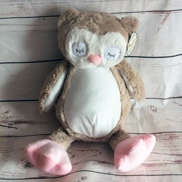 personalised owl teddy