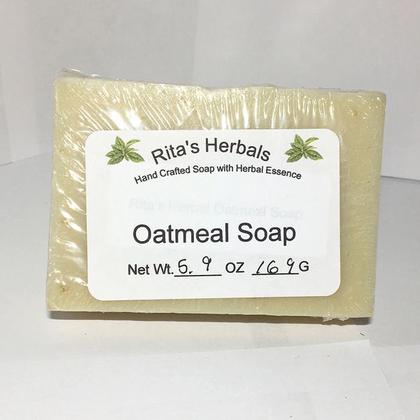 Oatmeal Soap with Herbal Essence