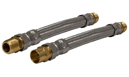 Flexible Air Comprimé Tressé Acier Inox 1/2 X 18 Pouces - Pression Max 450 PSI - Neuf