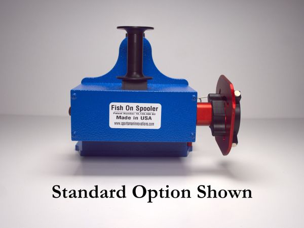 Sportsman Innovations,LLC - Our Fishon Spooler PRO is the electric,  portable, all-in-one fishing line spooling station you've been looking for.  It is a fraction of the price of professional spooling stations with