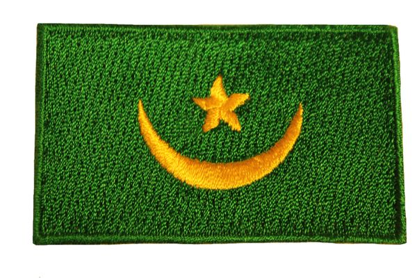 MAURITANIA Country Flag Iron On PATCH CREST BADGE