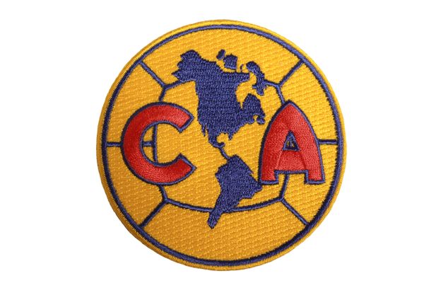 CLUB AMERICA - Soccer Logo 3" Inch Round Embroidered Iron - On PATCH CREST BADGE