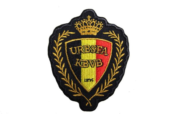 BELGIAN FOOTBALL FIFA SOCCER WORLD CUP EMBROIDERED IRON ON PATCH CREST BADGE