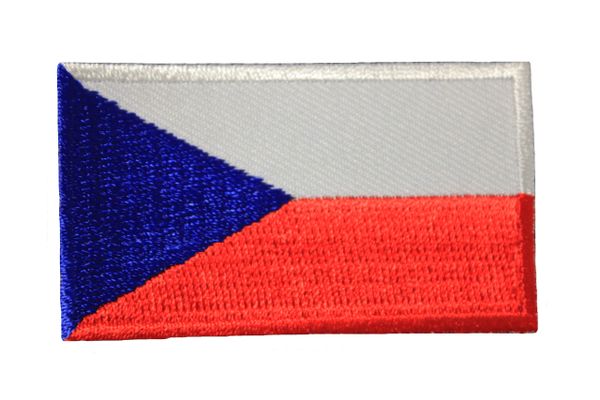 CZECH Republic Country Flag Iron On PATCH CREST BADGE