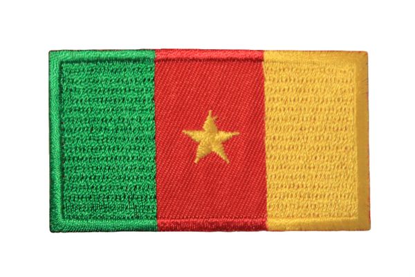 CAMEROON Country Flag Iron On PATCH CREST BADGE