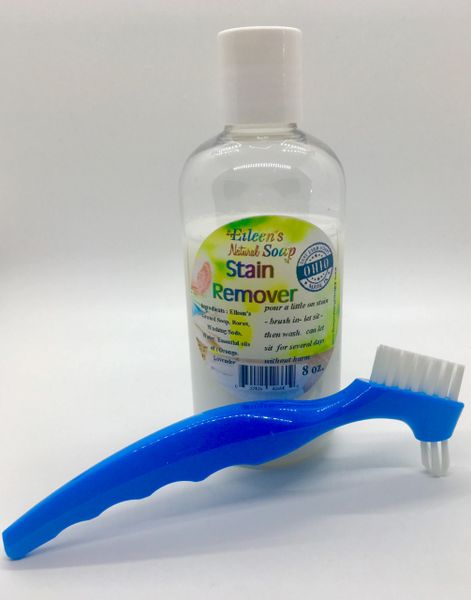 All-Natural Stain Remover with brush