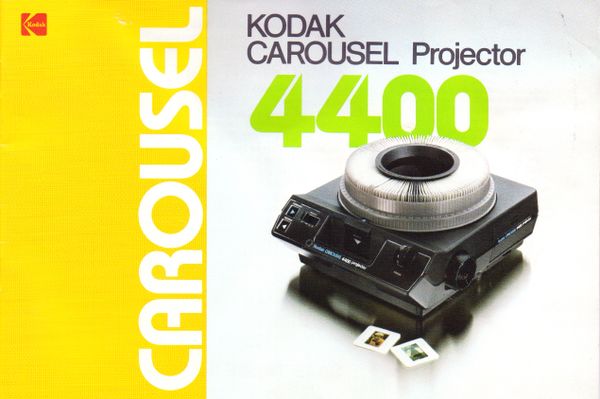 Instruction Manual: Kodak 4400 Carousel Slide Projector