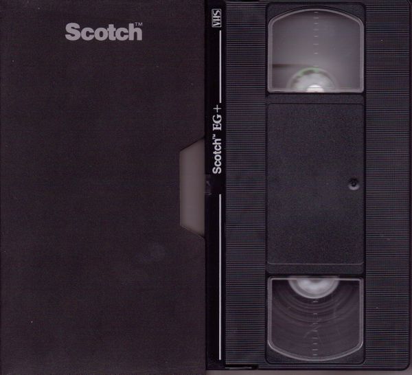 Scotch 3M EG+ Grade VHS Videotape (2-4-6 Hour)