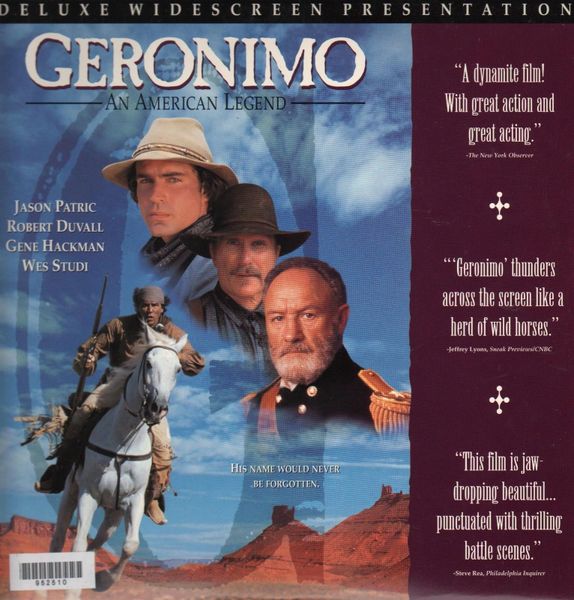 Geronimo - Deluxe Widescreen Laserdisc