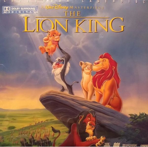 The Lion King - Brand New AC-3 Digital Laserdisc (sealed)