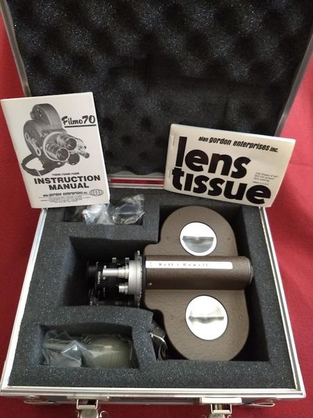 Bell & Howell Filmo 70DR 16mm Camera (Brand New w/ Hard Case and all OEM Accessories and Manual)