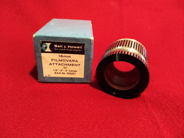 Bell & Howell Filmovara Zoom Lens Attachment (New)