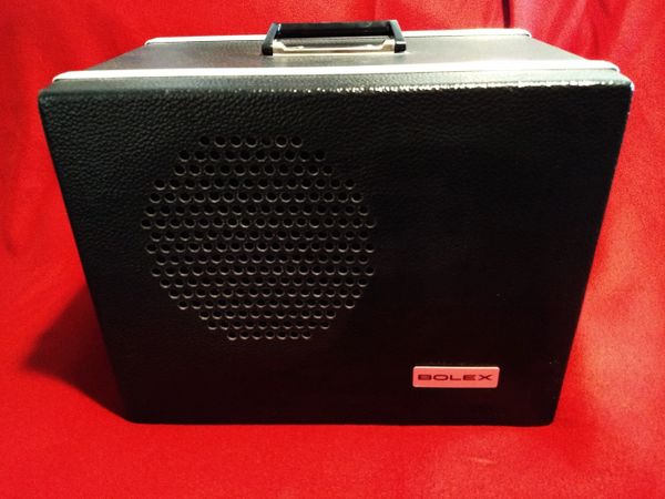 Bolex Projector and Speaker Case (Used and Refurbished)