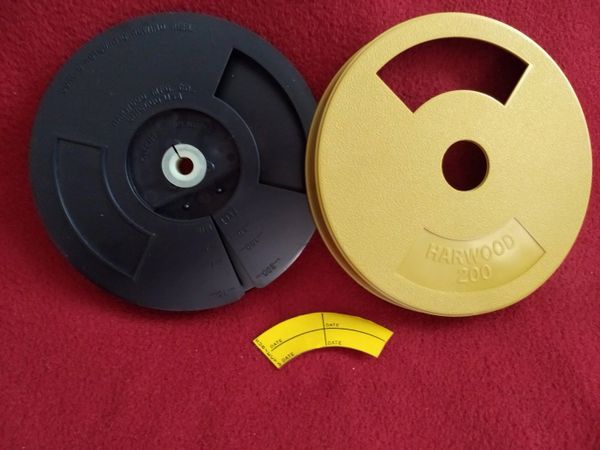 Harwood 200ft Dual 8mm Reel with Snap-On Case