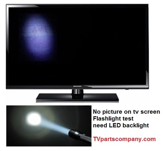 Has Sound But No Picture Black Screen Tv Parts Company Led Backlight Problem Tv Parts Company