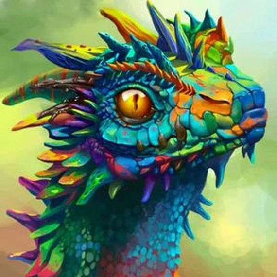 Young Rainbow Dragon - Brings Winning Luck Love and Aura Cleansing - Males and Females!