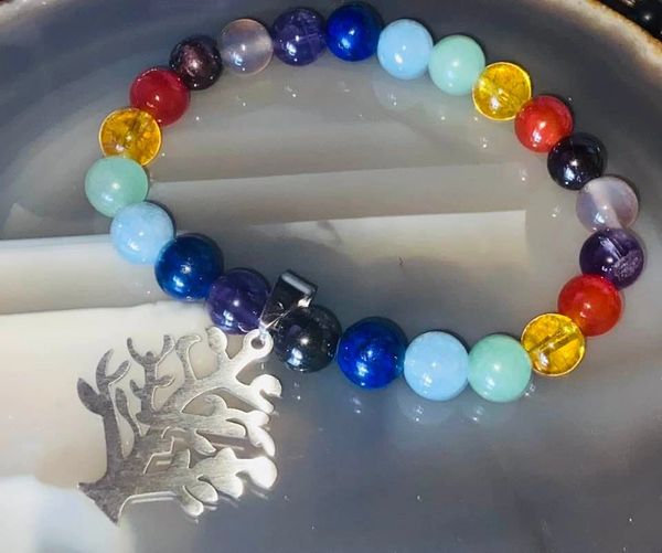 Yule Casting! Powerful Spell Of Good Luck - Luck In Love, Money and Life - Full Moon 3X Casting - Stunning Bracelet With Tree Charm!