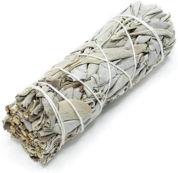 Spell Cast White Sage Smudging Stick - Enhanced For Quick Banishment and Remove Of Negative/Evil Energy!