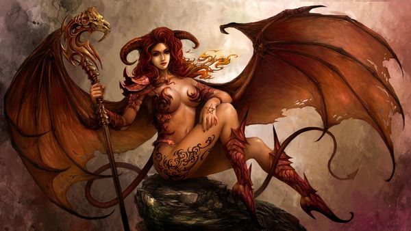 Red Dragon/Ghul Djinn Hybrid * Powerful Wish Granting Magick At Your Disposal * Wealth Power Restoration & More