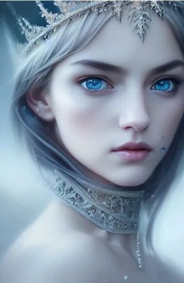 Stunning Princess Arctic Elf - Spell Caster, Removes Negative Blocks and Renews Life - With Healing Energies