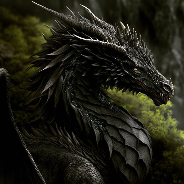 King Solomon's Prince Black Dragon - Spell Caster - Instant Protection - Brings New Friends, Love, and Success