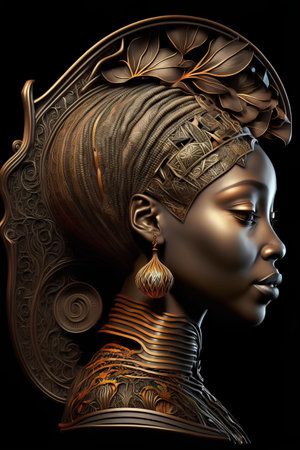 Illuminati's Queen African Djinn Bound Demon Hybrid - Dual Art Wish Granter Manifest Keeper's Dreams and Desires