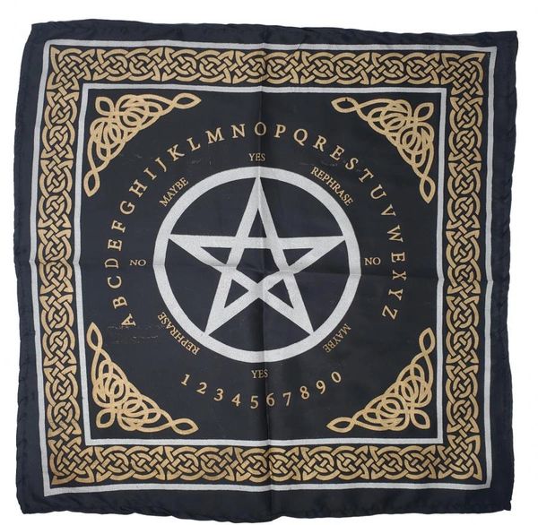 Spelled Altar Cloth - Protection, Recharging, Helps Bonding - 21x21 Works With Pendulum For Spirit Communication