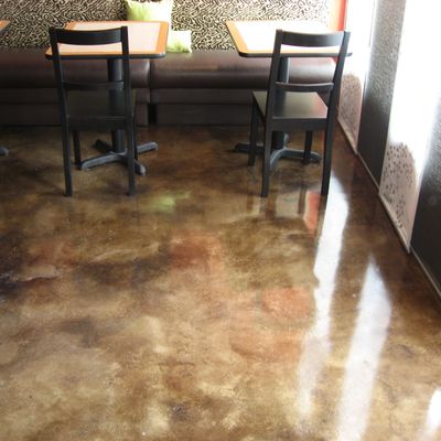 Stained Concrete Patio