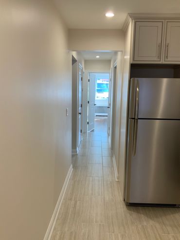 Canarsie home hallway renovation