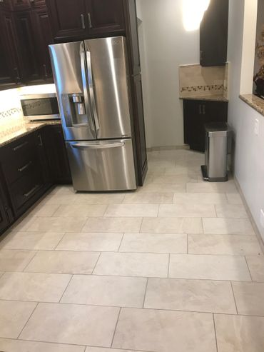 Bensonhurst renovated kitchen tile floor