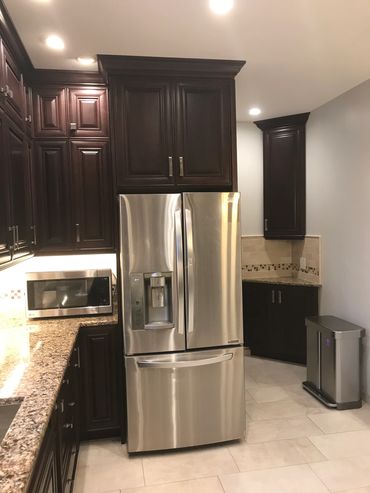 Bensonhurst remodel kitchen refrigerador