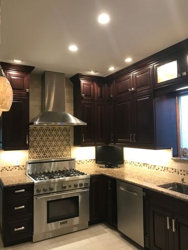 Bensonhurst kitchen renovation stove and dishwasher