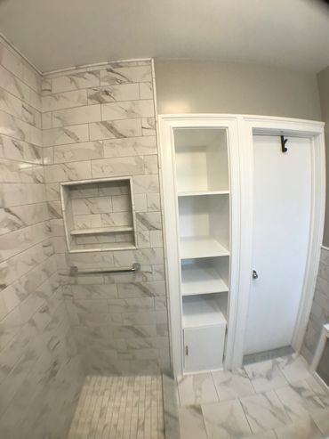 Bay Ridge Bathroom renovatred shower view