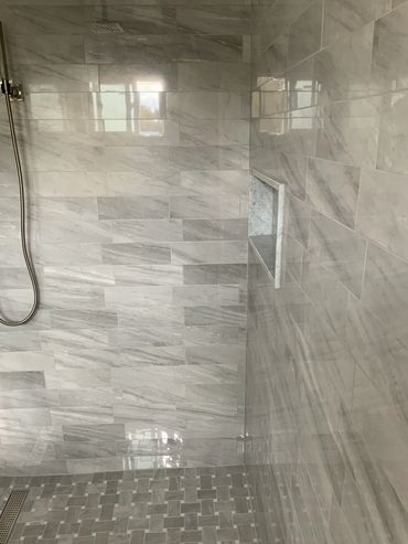 Mill Basin tile wall finishes