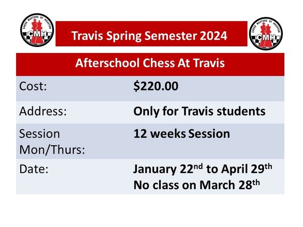 Travis Elementary Spring Semester