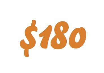 $180 180 Dollar currency vector text symbol. 180 USD United  main image 3