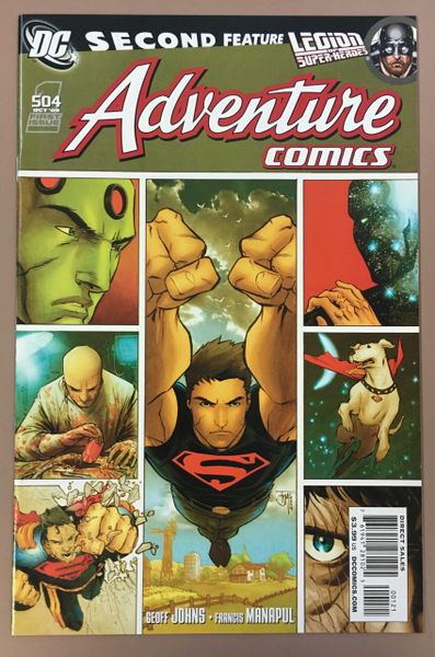 Adventure Comics #504 variant cover