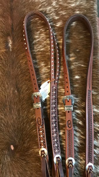 Split Ear Headstall 1 inch | Olen Clark Custom Saddles and Tack