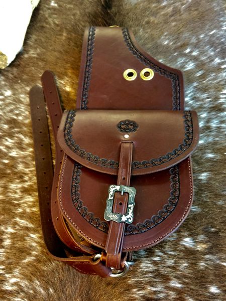 Leather Saddle Bags | Olen Clark Custom Saddles and Tack