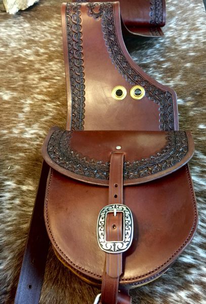 Custom western saddle online bags