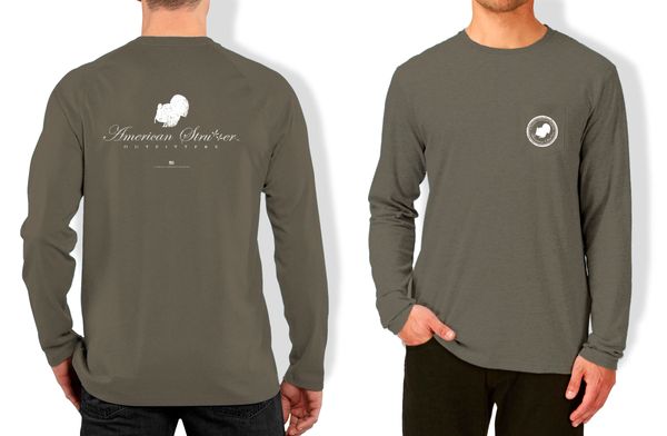 American Strutter 'Vintage Collection' Long Sleeve T-Shirt (Tumbleweed)