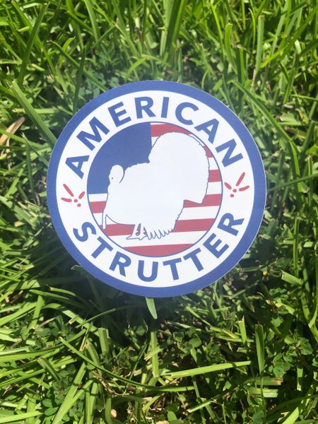 American Strutter Vinyl Decal