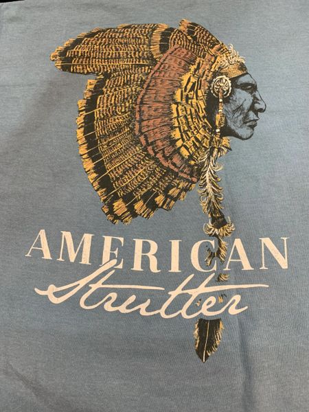 American Strutter ‘Chief Osceola’ (Ice Blue) Short Sleeve