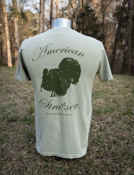 AMERICAN STRUTTER LOGO COMFORT COLOR T-SHIRT SHORT SLEEVE (Sandstone)